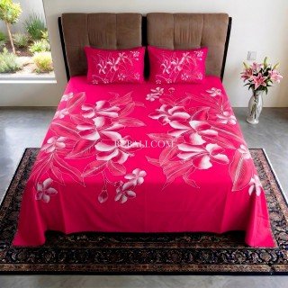Hot Sale Rayon bedsheet Hand Painted 2026
